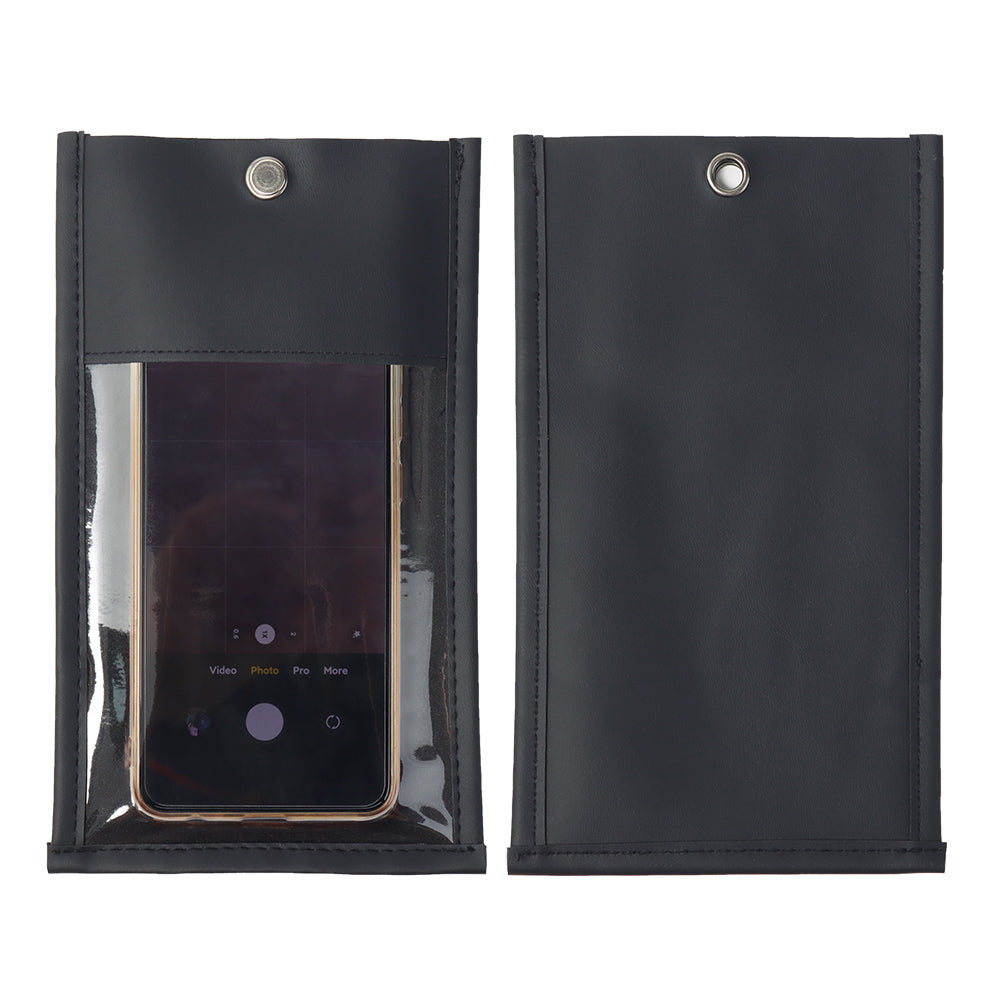 30 Pack Reusable PU Leather Anti Camera Phone Pouch with Lock - AKENSE