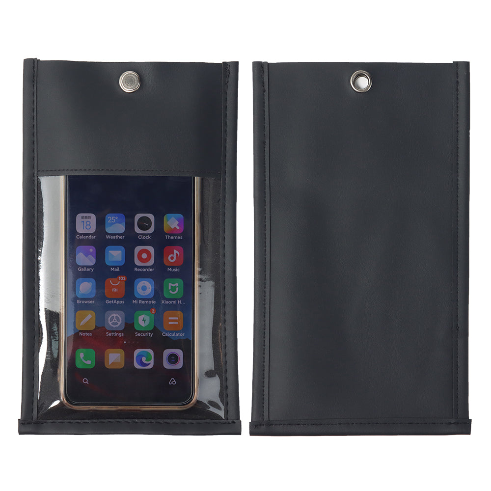 30 Pack Reusable PU Leather Anti Camera Phone Pouch with Lock - AKENSE
