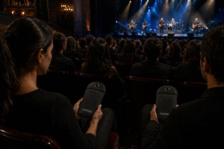 Phone control solution for events and performances