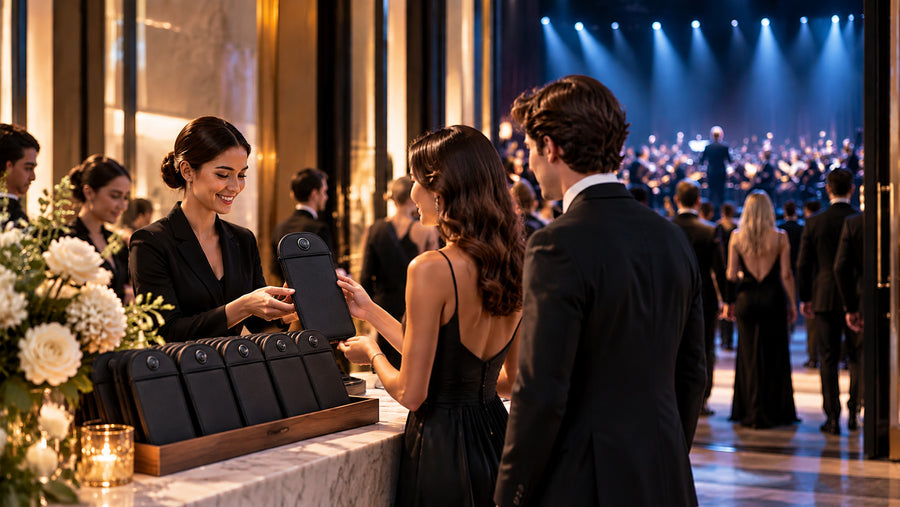 Akense phone control solution for events and performances