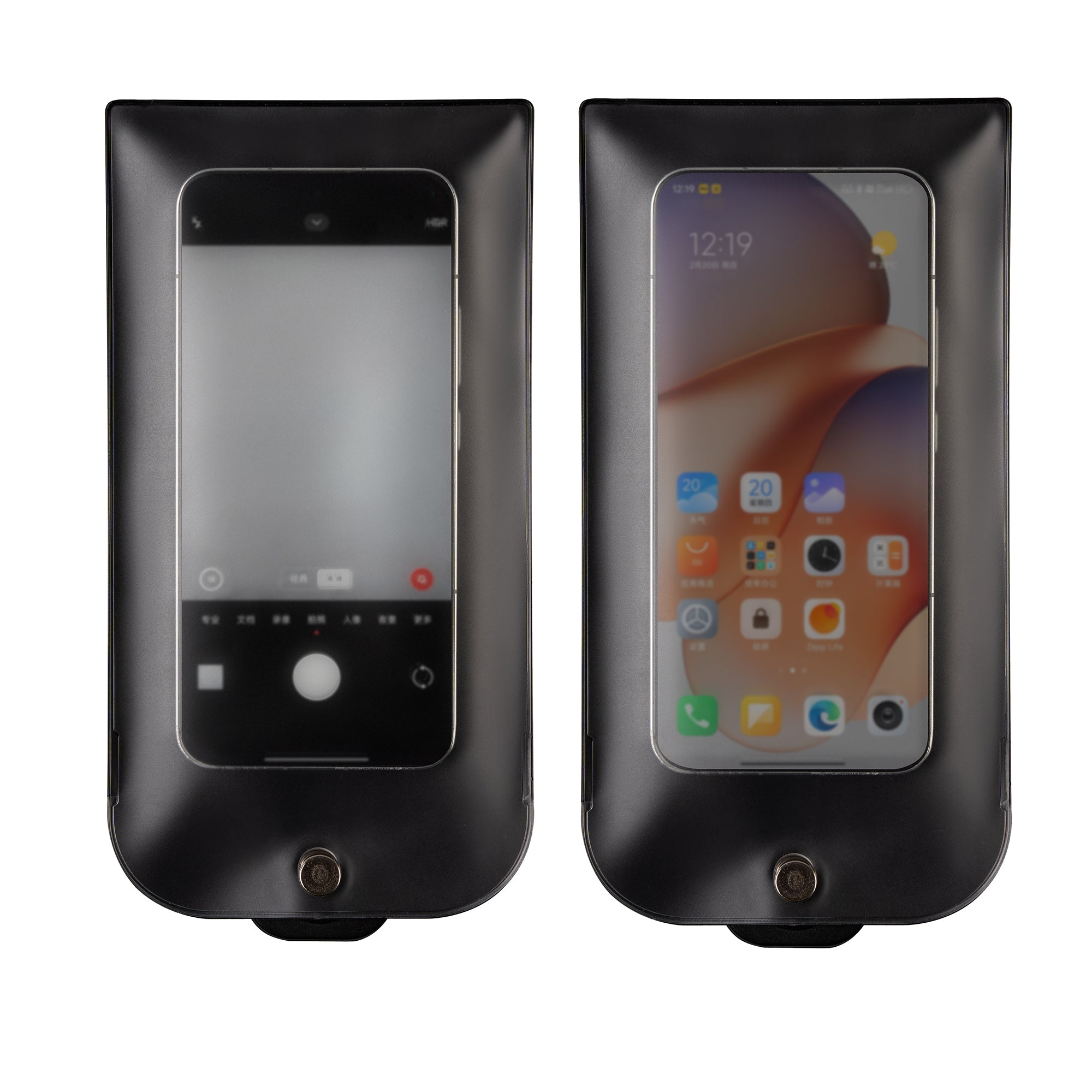 AKENSE 50 Pack Reusable Anti Photo Phone Pouch