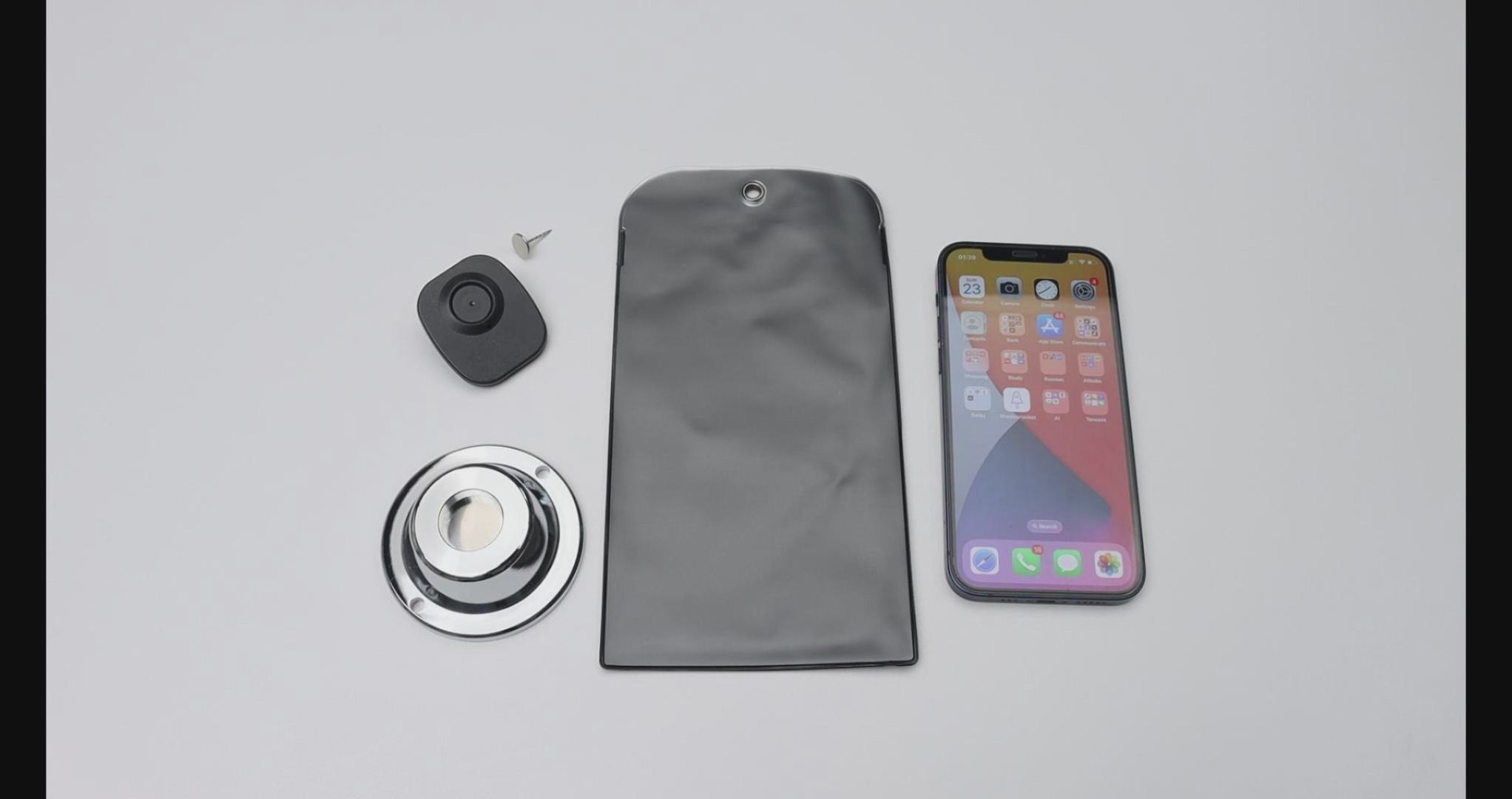 AKENSE 50 Pack Reusable Anti Photo Phone Pouch